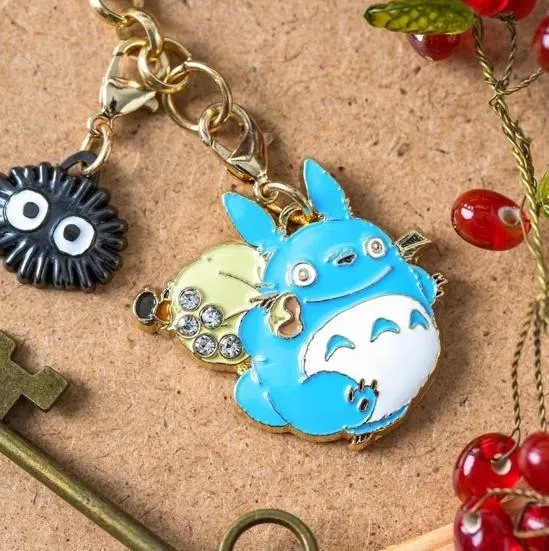 MY NEIGHBOR TOTORO - Blue Totoro- Chainette charms